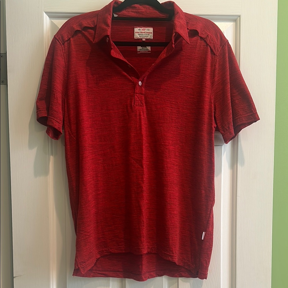 100% Merino Wool Active Polo Shirt